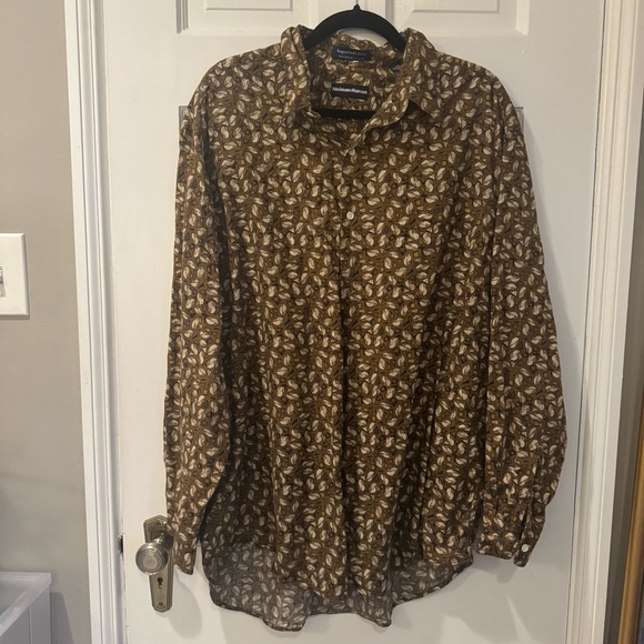 Vintage Neiman Marcus Green Fabulous Print - Picture 1 of 6